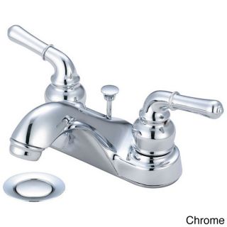 Olympia Faucets L 7242 Accent Two Handle Lavatory Faucet With Pop up Drain