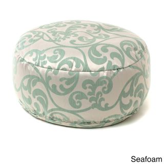 Kyla Beaded Pouf