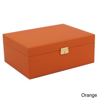 Wolf Large Pop Color Saffiano Jewelry Box