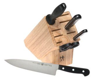 Henckels Gourmet 6 Piece High Carbon Stainless Steel Knife Set with Block Kitchen & Dining