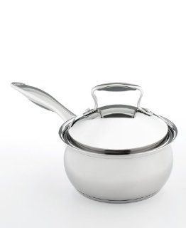 Tools of the Trade Belgique Stainless Steel Covered Saucepan, 2 Qt. Kitchen & Dining