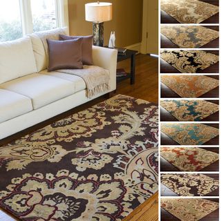 Hand tufted Wool Transitional Paisley Area Rug (2 X 3)