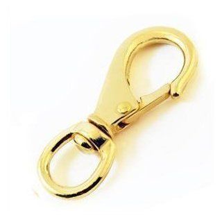 New Trident Brass Swivel Gate Clip   #2 Size  Diving Clips  Sports & Outdoors
