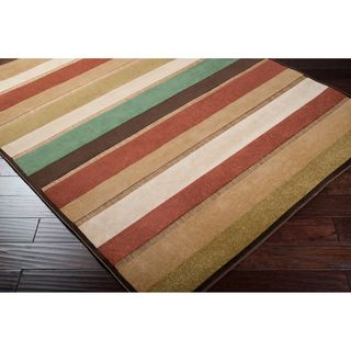 Meticulously Woven Pamela Transitional Striped Indoor/ Outdoor Area Rug (39 X 58)