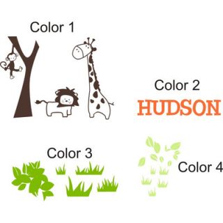 Alphabet Garden Designs Its a Jungle Out There Wall Decal child158