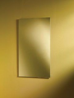 NuTone 869P24WH Specialty Recessed 15"W x 26"H Flush Mount Frameless Mirror Medicine Cabinet  