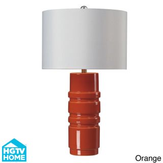 Hgtv Home Modern Ceramic Glaze Table Lamp