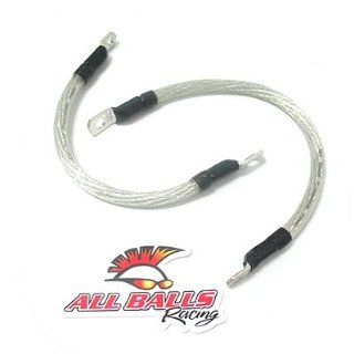 All Balls 10&12 Ultra Flexible Battery Cable Kit For Harley Davidson Automotive