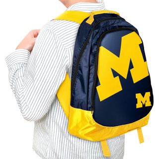 Forever Collectibles Ncaa Michigan Wolverines 19 inch Structured Backpack