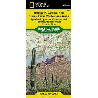 Hellsgate, Salome, and Sierra Ancha Wilderness Areas 852 (National Geographic Maps Trails Illustrated) National Geographic Maps   Trails Illustrated 9781566954860 Books