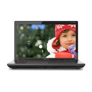 Toshiba Qosmio X875 Q7390 17.3 Inch 3D Laptop (Black Widow Styling in Diamond Textured Aluminum)  Laptop Computers  Computers & Accessories