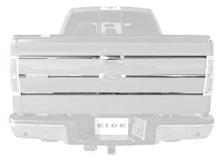 09 2014 Ford F150 Pickup Tailgate Insert Chrome Stainless Steel Trim Molding Moulding 1" Wide 6PC Automotive