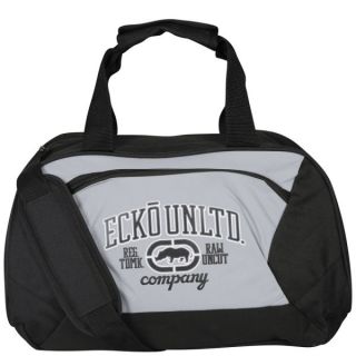 Ecko Mens 2 Piece Holdall and Backpack   Black/Grey      Mens Accessories
