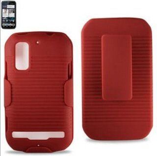 Holster Combo Case for Motorola Photon 4G MB855 RED/(HC MOTMB855RD) Cell Phones & Accessories