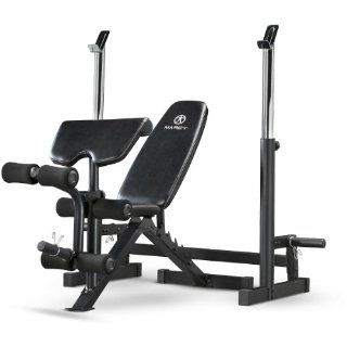 Marcy Deluxe Olympic Bench  Olympic Weight Benches  Sports & Outdoors