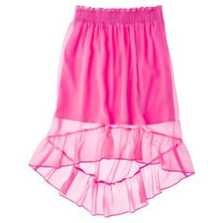 Cherokee® Girls High Low Skirt   Pink