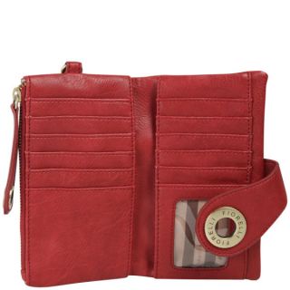 Fiorelli Seb Medium Push Lock Purse/Wristlet   Red      Womens Accessories