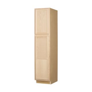 Kitchen Classics 84 in x 18 in x 23.75 in Unfinished Oak Door Base Cabinet