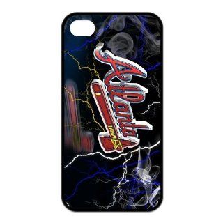 Atlanta Braves Case for Iphone 4 iphone 4s sportsIPHONE4 9100066 Cell Phones & Accessories