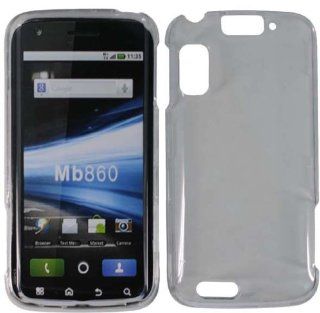 Clear Hard Case Cover for Motorola Atrix 4g MB860 Cell Phones & Accessories
