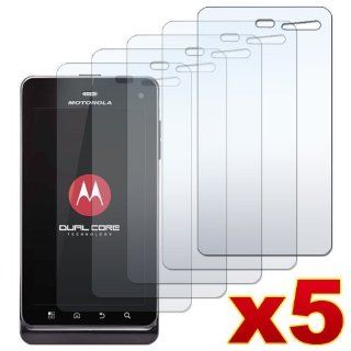 Motorola Droid 3 XT862 / Milestone 3 XT883   FIVE (5) Clear Screen Protectors (AccessoryOne Brand) Cell Phones & Accessories