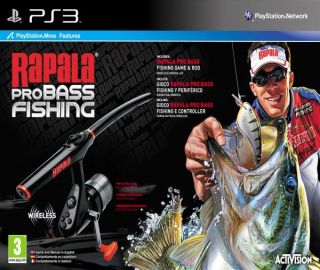 Rapala Pro Bass Fishing with Rod      PS3