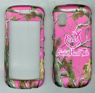 Camoflague Girls Hunt Too Faceplate Hard Case Protector for Samsung Solstice Sgh a887 Cell Phones & Accessories