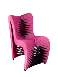 Pink Seat Belt Dining Chair by Origins