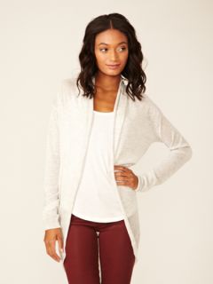 Draped Cashmere Cocoon Cardigan by Duffy