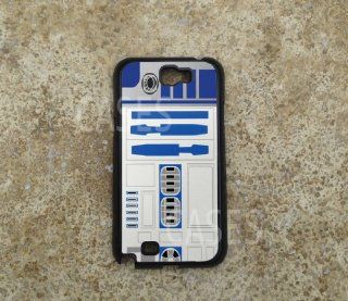 SAMSUNG Galaxy NOTE 2 Case R2D2 Starwars BEST Unique COOLEST Note ii Hard COVER Cell Phones & Accessories