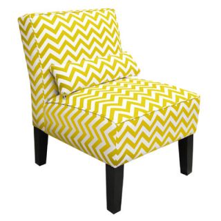 Skyline Furniture Fabric Slipper Chair 5705 Color Yellow Slub