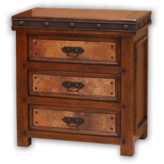 Artisan Home Furniture Copper Canyon 3 Drawer Nightstand IFD1070NTST