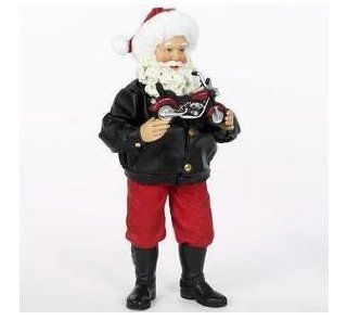 KSA Motorcyclist Santa   Holiday Figurines