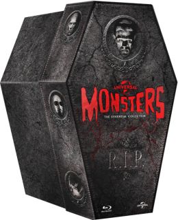 Universal Classic Monsters Collection Limited Edition Coffin      Blu ray