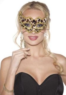 Mask Hand Held (Leopard;One Size) Apparel Accessories Clothing