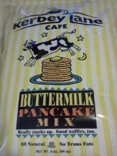 Kerbey Lane Caf� Buttermilk Pancake Mix, 4 lbs. (64 oz)  Pancake And Waffle Mixes  Grocery & Gourmet Food