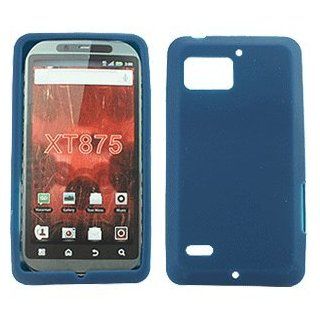 PCS MOTXT875KIN7 Motorola XT875 Droid BIONIC Silicone Skin, Navy Blue Cell Phones & Accessories