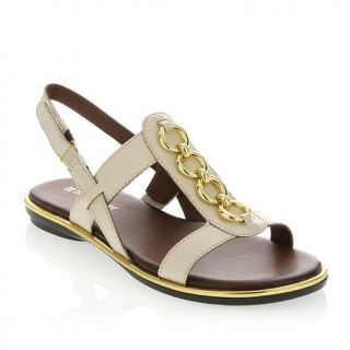Naturalizer "Harrison" Leather with Chain Ornament Slingback Sandal