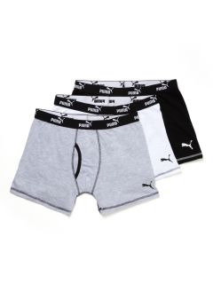 Sport Lifestyle Boxer Briefs (3 Pack) by Puma Underwear