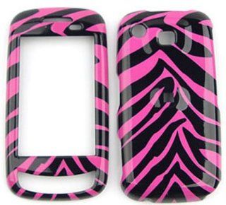 Samsung Impression A877Pink Zebra Skin Hard Case/Cover/Faceplate/Snap On/Housing/Protector Cell Phones & Accessories