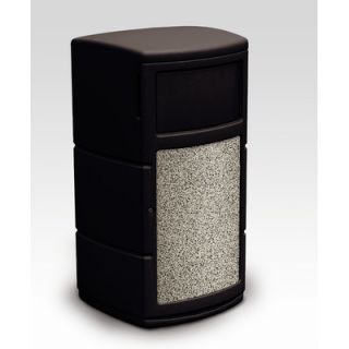 Commercial Zone Side Entry Waste Container 739101 / 739102 Color Black