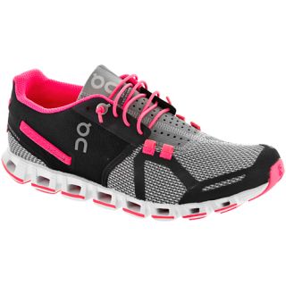 ON Cloud On Running Womens Running Shoes Gray/Neon Pink