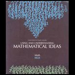 Using and Understanding Mathematics Ideas (Custom)