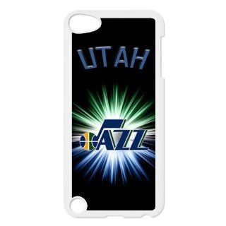 Custom NBA Utah Jazz Back Cover Case for iPod Touch 5th Generation LLIP5 880 Cell Phones & Accessories