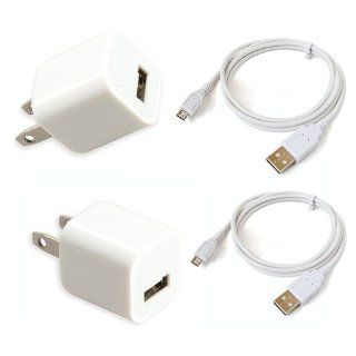 Able 2 pcs Wall Charger for Samsung Galaxy S3 I9300 / S4 I9500 / Note 2 N7100 / Note 3 N9000 Cell Phones & Accessories