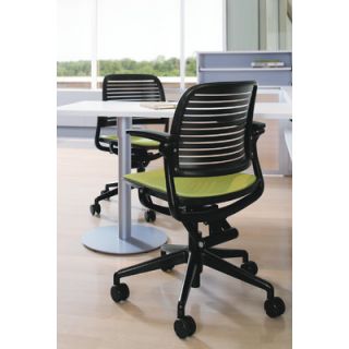 Steelcase Cachet Upholstered Seat Swivel Base Chair 4871210
