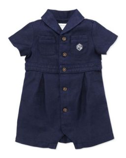 Shawl Collar Woven Shortall, 3 12 Months   Ralph Lauren Childrenswear