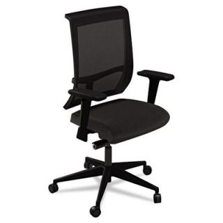 Mayline Mid Back Mesh Task Chair with Arms MLNC1BB2OJT