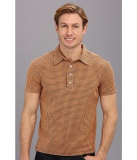 Mr.Turk Lance Polo Shirt in Tangerine Mens Short Sleeve Pullover (Orange)