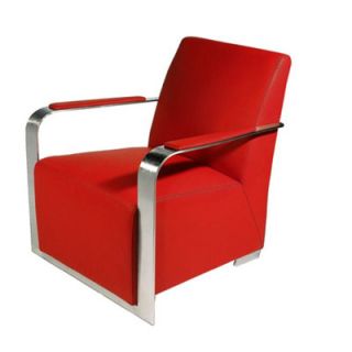 Bellini Modern Living Ariana Leather Arm Chair ARIANA BLK / ARIANA BRW / ARIA